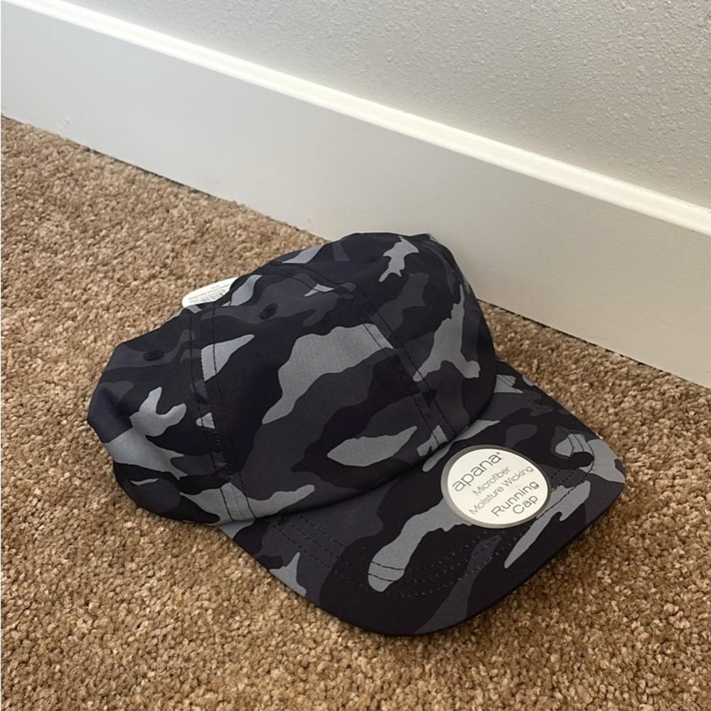 Camo Cap - Black and Gray